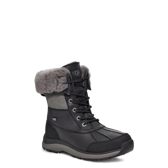 UGG Adirondack III Black Boots - Picture 3 of 9